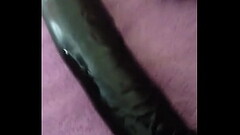 Chubby boy tries new dildo Thumb