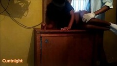 Sexy brunette gets fucked at home after work - I met her at Cuntnight.com Thumb