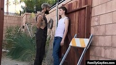hot gay step dad and Thumb