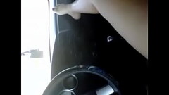 Hot masturbation in car, off the main road Thumb