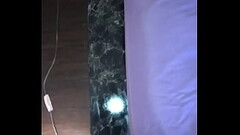 Huge cumshot on my bed sheet Thumb