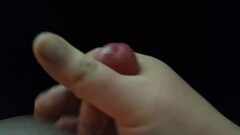 Chubby guy jerks off and finishes with big load Thumb