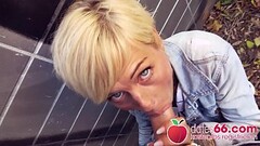 Hot skinny ◈ MILF ◈ Vicky Hundt FUCKED OUTDOORS! Dates66.com Thumb