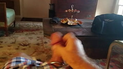 Jacking up another load out of my thick big cock Thumb