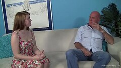 Innocent looking cutie fucked by an older man Thumb
