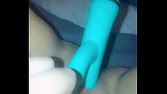 '_s cumdump playing with her pussy Thumb