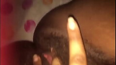 My Lil play with her wet pussy Thumb