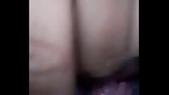 Fingering pussy Thumb