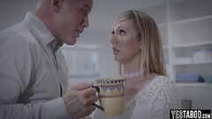 Office harrasment with a hot blonde MILF Thumb