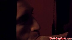 Stud gets cocksucked in confessional booth Thumb