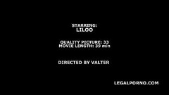 Mr. Anderson'_s Anal Casting with Liloo first time anal with balls deep action, gapes and facial Thumb