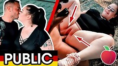 Queef fest next to German Autobahn! ▶ Curvy AnastasiaXXX banged with cars driving by! ◀ Dates66.com Thumb
