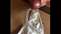 Cum twice on her dirty panties Thumb