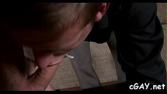 Dirty oral-sex for lusty gay Thumb