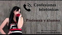 Confesi&oacute_n telef&oacute_nica en espa&ntilde_ol, una profesora y su alumno. Thumb