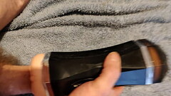 Me fucking my fleshlight Thumb