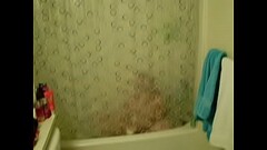 Hidden cam from 2009 of wife masterbating in the shower Thumb