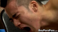 Japanese jock Yoshi Kawasaki cums after hardcore doggystyle Thumb