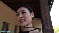 Public Agent Japanese beauty Rae Lil Black fucks for cash Thumb