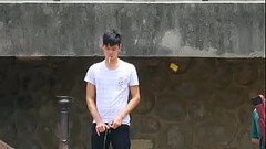 boy piss outdoor Thumb
