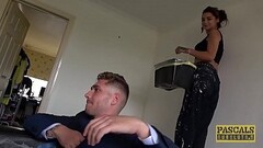 PASCALSSUBSLUTS - Redhead subslut Cat Collar 3way domination Thumb