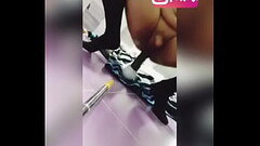 Love Hard Anal with Big cucumber Thumb