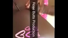 Pencil in ass and playing with my cock - Rose Butts Production Thumb