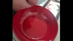 Jacking my cock and cumming hard Thumb