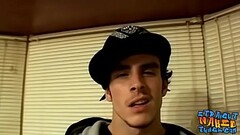 Very attractive straight thug Shank is tugging his huge cock Thumb