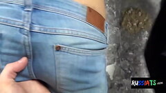 Busty russian transgender toying her asshole Thumb
