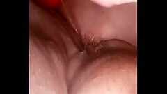 Dildo squirting Thumb