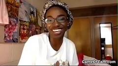 beautiful innocent teen ebony student toying her sweet ass hole - part 1 Thumb