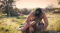 Convict fucked by border patrol officer Thumb
