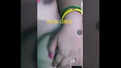 Indian Desi aunty showing boobs pussy on WhatsApp paytm Thumb