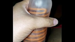 Jerking off with new toy Thumb