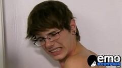 Twink makes a guy lick his ass and suck him off before anal Thumb