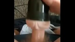 Fleshlight Squeezing My Cock Jerking To You Hot Amateur Thumb