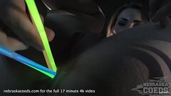 20yo becky berry deep dp glowstick stretch fest Thumb