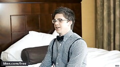 (Jordan Levine, Will Braun) - The Nerd The Escort - Trailer preview - Men.com Thumb