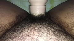 Fat pig getting machine fucked in hairy pussy Thumb