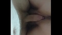 Bbw amateur milf sucks cock,rides reverse takes pussy creampie Thumb