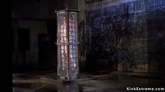 Sub in bondage on knees  gets flogged Thumb