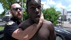 GAY PATROL - We Set Up A Bait Car &amp_ Caught A Black Guy In The Act Thumb