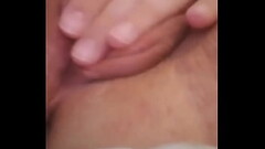Wife playing with her wet pussy Thumb