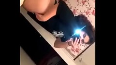 Teen grabbing her beautiful ass Thumb