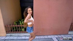 Real Teens - Beautiful Ebony Teen Cecilia Lion Gets Fucked Thumb