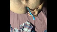 Hot straight guy fucks himself Thumb