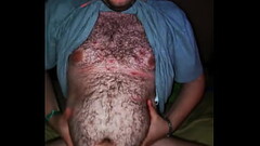 Hairy Chubby German Thumb