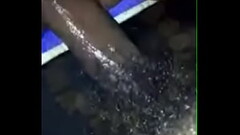 Fucking my Nigerian girl friend on a plastic chair Thumb