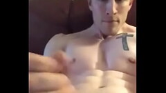 Hot blonde hunk wank Thumb